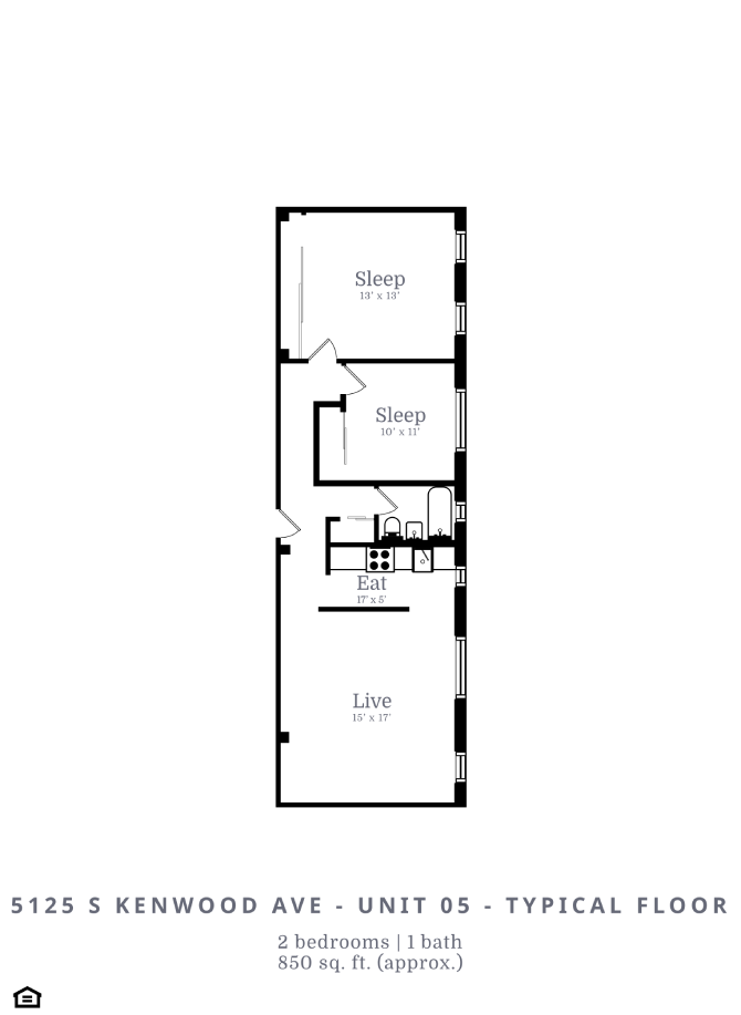 5125 S Kenwood Ave 1-2 Beds Apartment for Rent - Photo Gallery 10